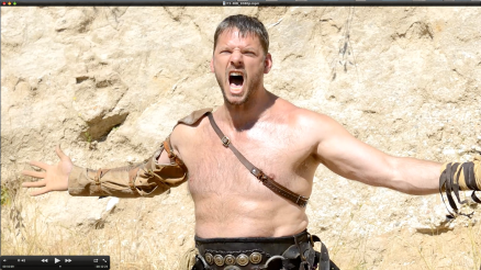 Image pulled from BEHIND THE BLOOD featurette, available at WarriorShowdown.com