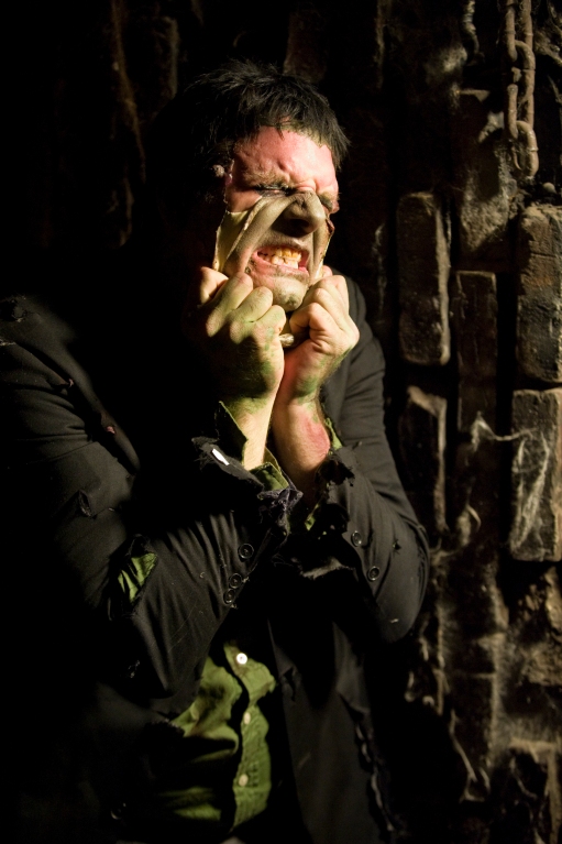 Frankenstein Peeling face